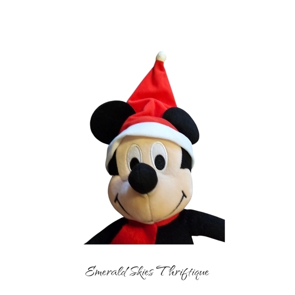 Set of Christmas MICKEY & MINNIE MOUSE Christmas Kohls Cares Plush - Picture 4 of 5